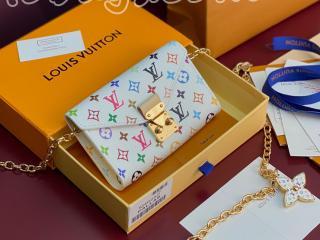 M4625Z ルイヴィトン モノグラム・マルチカラー バッグ スーパーコピー ｢LOUIS VUITTON｣ 26新作 LV × TM ベルト･ポシェット･メティス ショルダーバッグ