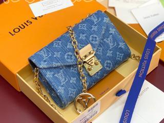 M4622Z ルイヴィトン モノグラム･デニム バッグ コピー ｢LOUIS VUITTON｣ 26新作 ベルト･ポシェット･メティス ショルダーバッグ