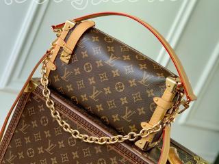 M28385 ルイヴィトン モノグラム バッグ スーパーコピー ｢LOUIS VUITTON｣ 26新作 サイドトランク MM EW レディース ショルダーバッグ