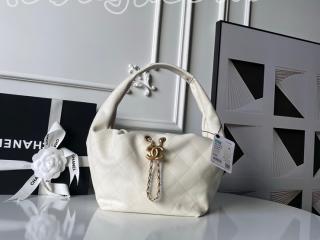 AS5976-1 シャネル バッグ スーパーコピー CHANEL 25/26年 クルーズ コレクション ショー ホーボー バッグ カーフスキン ハンドバッグ