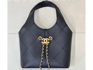 AS6132-B23332-94305 シャネル バッグ コピー CHANEL 2026年春夏 プレコレクション スモール ショッピング バッグ カーフスキン ハンドバッグ