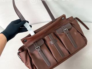 1BG644-1 プラダ バッグ スーパーコピー 26新作 PRADA プラダ ルート ラージ レザー トートバッグ レディース ショルダーバッグ