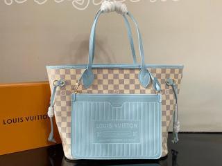 N40946 ルイヴィトン ダミエ･アズール バッグ スーパーコピー ｢LOUIS VUITTON｣ 26新作 ネヴァーフル･インサイドアウト MM レディース トートバッグ