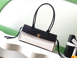 AS6288-1 シャネル バッグ スーパーコピー CHANEL 2026年春夏 スモール ショッピング バッグ グレインド カーフスキン ショルダーバッグ